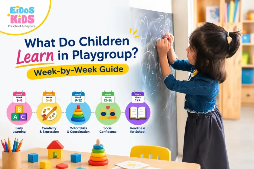 Playgroup Curriculum Baner Pune: Week-by-Week Guide